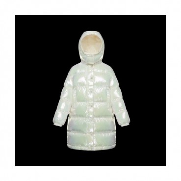 Moncler  Womens Patch Logo Modern Duck Down Padding White - 몽클레어 2021 여성 패치 로고 모던 덕다운 패딩 Moc02406x Size(0 
