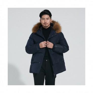 Dior  Mens Basic Casual Duck-down Padding Navy 