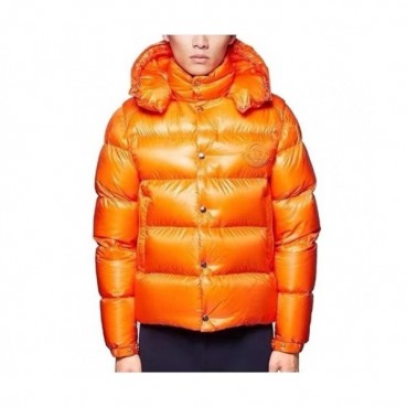 Moncler  Mm/Wm Patch Logo Modern Duck Down Padding Orange - 몽클레어 2021 남/녀 패치 로고 모던 덕다운 패딩 Moc02403x Size(1 