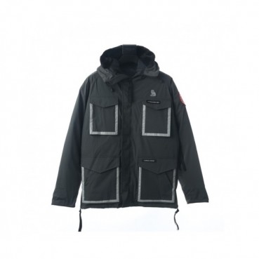 Canada goose  Mm/Wm Patch Logo Casual Goose Down Padding Gray - 캐나다구스 2021 남/녀 패치 로고 캐쥬얼 구스다운 패딩 Can0377x Size(xs 