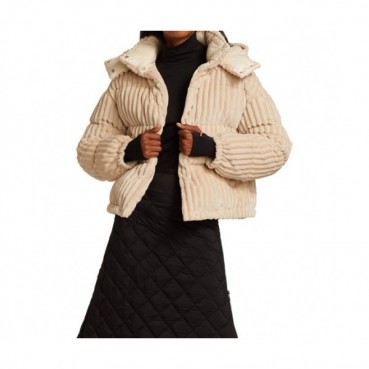 Moncler  Womens Patch Logo Modern Duck Down Padding White - 몽클레어 2021 여성 패치 로고 모던 덕다운 패딩 Moc02401x Size(0 