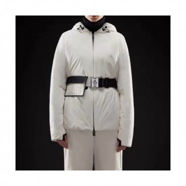 Moncler  Womens Patch Logo Modern Duck Down Padding White - 몽클레어 2021 여성 패치 로고 모던 덕다운 패딩 Moc02399x Size(s 