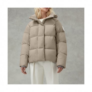 Canada goose  Mm/Wm Patch Logo Casual Goose-down Padding Beige 