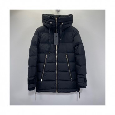 Moose Knuckle   Womens Logo Duck Down Padding Black - 무스너클 2021 여성 로고 덕다운 패딩 Moo0115x Size(xs 