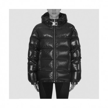 Moncler  Mm/Wm Patch Logo Modern Down Padding Black - 몽클레어 2021 남/녀 패치 로고 모던 다운 패딩 Moc02379x Size(1 
