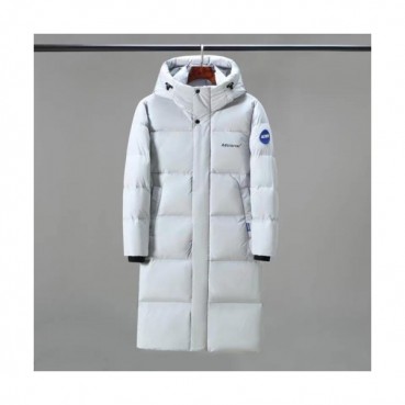 ADER  Mm/Wm Patch Logo Modern Down Padding White - 아더 2021 남/녀 패치 로고 모던 다운 패딩 Ade0074x Size(A1 