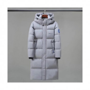 ADER  Mm/Wm Patch Logo Modern Down Padding Gray - 아더 2021 남/녀 패치 로고 모던 다운 패딩 Ade0073x Size(A1 