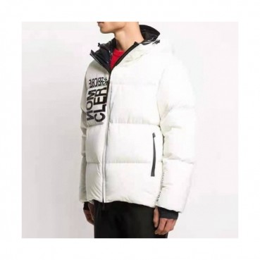 Moncler  Mm/Wm Patch Logo Modern Down Padding White - 몽클레어 2021 남/녀 패치 로고 모던 다운 패딩 Moc02377x Size(1 