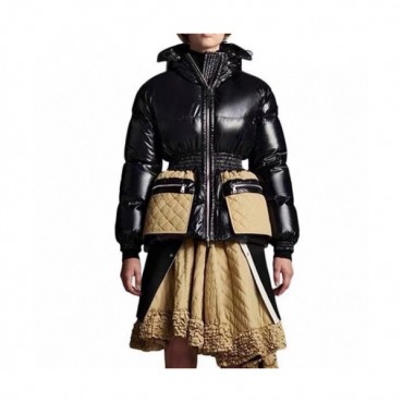 Moncler   Womens Patch Logo Modern Duck Down Long Padding Black - 몽클레어 2021 여성 패치 로고 모던 덕다운 롱패딩 Moc02375x Size(s 