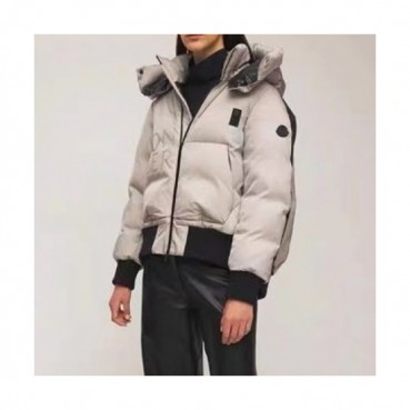 Moncler  Mm/Wm Patch Logo Modern Down Padding Gray - 몽클레어 2021 남/녀 패치 로고 모던 다운 패딩 Moc02374x Size(0 