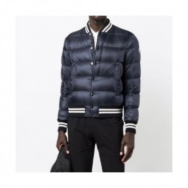 Moncler  Mm/Wm Patch Logo Modern Down Padding Navy - 몽클레어 2021 남/녀 패치 로고 모던 다운 패딩 Moc02371x Size(1 