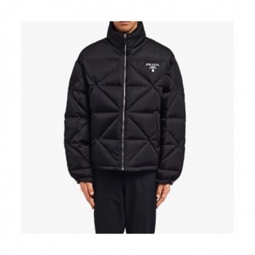 Prada  Mm/Wm Logo Casual Duck Down Padding Black - 프라다 2021 남/녀 로고 캐쥬얼 다운 패딩 Pra02463x Size(s 
