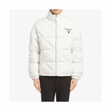 Prada  Mm/Wm Logo Casual Duck Down Padding White - 프라다 2021 남/녀 로고 캐쥬얼 다운 패딩 Pra02462x Size(s 
