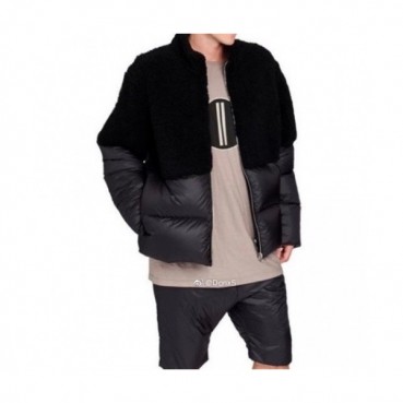 Rick Owens 20121s/s Mm/Wm Logo Goose Down Padding Black - 릭오웬스 2021 남/녀 로고 구스다운 패딩 Ric0105x Size(0 