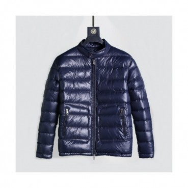 Moncler  Mm/Wm Patch Logo Modern Down Padding Blue - 몽클레어 2021 남/녀 패치 로고 모던 다운 패딩 Moc02336x Size(1 