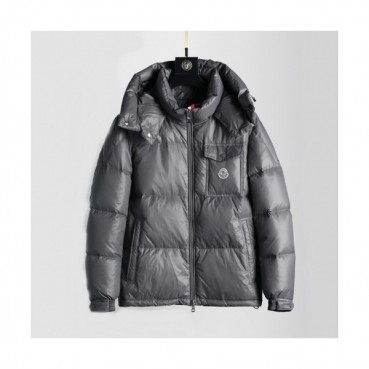 Moncler  Mm/Wm Patch Logo Modern Down Padding Gray - 몽클레어 2021 남/녀 패치 로고 모던 다운 패딩 Moc02330x Size(1 
