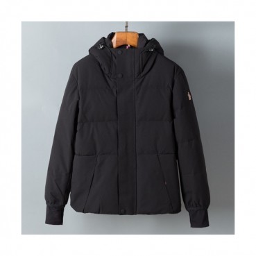 Moncler  Mm/Wm Patch Logo Modern Down Padding Black - 몽클레어 2021 남/녀 패치 로고 모던 다운 패딩 Moc02328x Size(0 