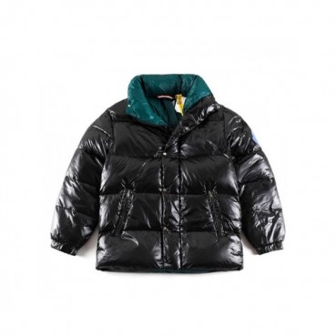 Moncler  Mm/Wm Patch Logo Modern Down Padding Black - 몽클레어 2021 남/녀 패치 로고 모던 다운 패딩 Moc02321x Size(1 