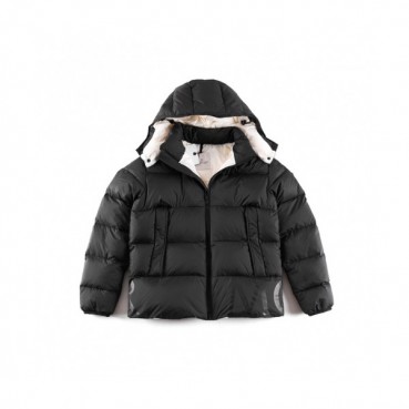 Moncler  Mm/Wm Patch Logo Modern Down Padding Black - 몽클레어 2021 남/녀 패치 로고 모던 다운 패딩 Moc02323x Size(1 