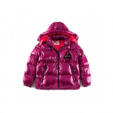 Moncler  Mm/Wm Patch Logo Modern Down Padding Pink - 몽클레어 2021 남/녀 패치 로고 모던 다운 패딩 Moc02320x Size(1 