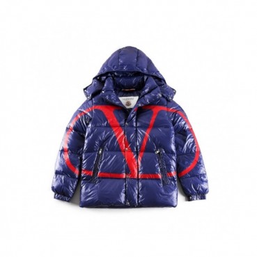 Valentino  Mm/Wm Mordern Logo Duck Down Padding Blue - 발렌티노 2020 남/녀 모던 로고 덕다운 패딩 Val0485x Size(1 