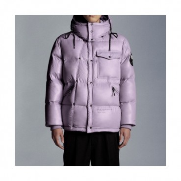 Moncler  Mm/Wm Patch Logo Modern Goose Down Padding Purple - 몽클레어 2021 남/녀 패치 로고 모던 구스다운 패딩 Moc02306x Size(1 
