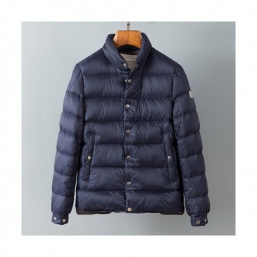 Moncler  Mens Patch Logo Modern Duck Down Padding Navy - 몽클레어 2021 남성 패치 로고 모던 덕다운 패딩 Moc02304x Size(m 