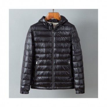 Moncler  Mens Patch Logo Modern Duck Down Padding Black - 몽클레어 2021 남성 패치 로고 모던 덕다운 패딩 Moc02302x Size(m 