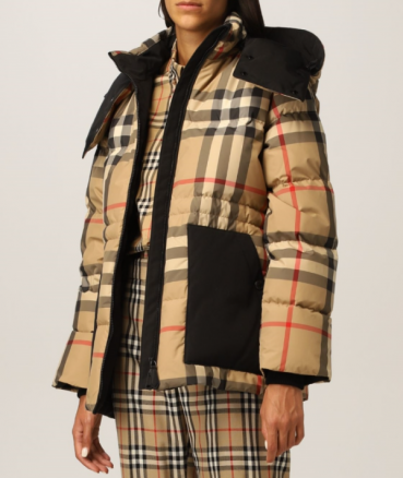 Burberry Womens Logo Duck Down Padding Black - 버버리 2023 여성 빈티지 로고 덕다운 패딩 Bur04132x Size(s 