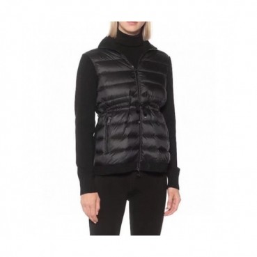 Moncler   Womens Patch Logo Modern Duck Down Short Padding Black - 몽클레어 2021 여성 패치 로고 모던 덕다운 숏패딩 Moc02271x Size(s 