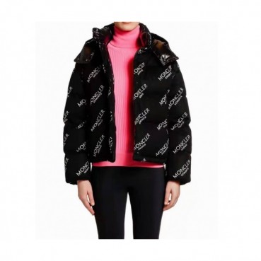 Moncler   Womens Patch Logo Modern Duck Down Short Padding Black - 몽클레어 2021 여성 패치 로고 모던 덕다운 숏패딩 Moc02236x Size(0 