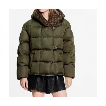 Louis vuitton Womens Logo Duck Down Padding Khaki - 루이비통 2021 여성 로고 덕다운 패딩 Lou03564x Size(s 