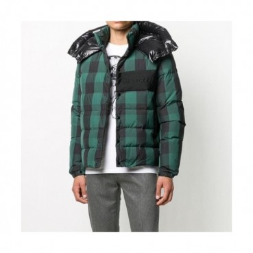 Moncler 2021 Mens Patch Logo Modern Duck Down Padding Green - 몽클레어 2021 남성 패치 로고 모던 덕다운 패딩 Moc02219x Size(1 