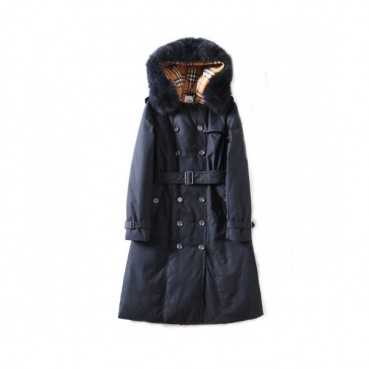 Burberry 2021 Womens Logo Duck Down Long Padding - 버버리 2021 여성 빈티지 로고 덕다운 롱패딩 Bur03617x.Size(s 