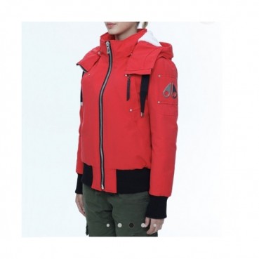 [매장판] Moose Knuckle 2020 Womens Logo Duck Down Padding - 무스너클 2020 여성 로고 덕다운 패딩 Moo0102x.Size(s 