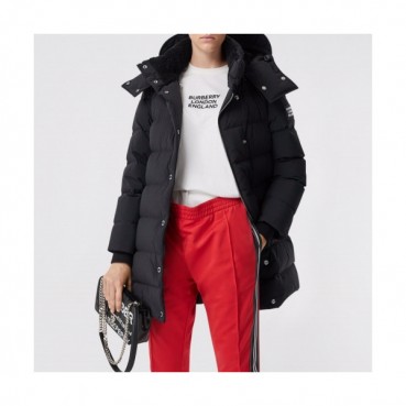 [버버리]Burberry 2020 Womens Logo Goose Down Long Padding - 버버리 2020 여성 빈티지 로고 구스다운 롱패딩 Bur03293x.Size(s 