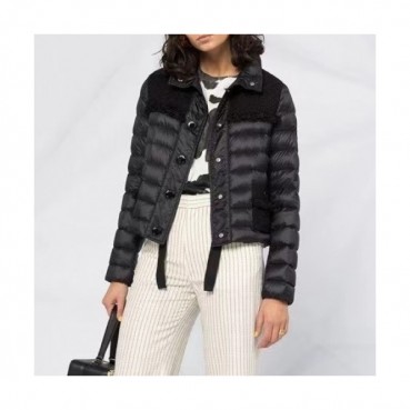 [몽클레어]Moncler 2020 Womens Patch Logo Modern Goose Down Padding - 몽클레어 2020 여성 패치 로고 모던 구스다운 패딩 Moc01902x.Size(s 