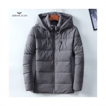 [알마니]Armani 2019 Mens Logo Goose Down Padding - 알마니 2019 남성 로고 캐쥬얼 구스다운 패딩 Arm0522x.Size(m 
