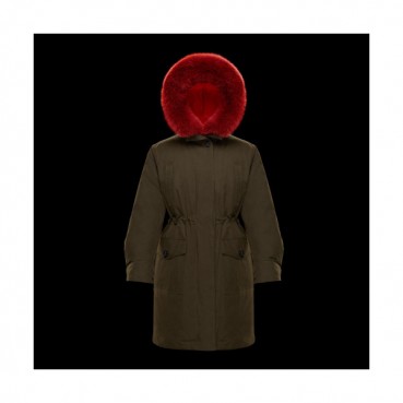 Moncler 2019 Womens Patch Logo Modern Goose Down Mink Parka - 몽클레어 2019 여성 패치 로고 모던 구스다운 밍크 파카 Moc01251x.Size(s 