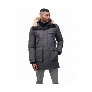 Nobis 2019 New  Mens Goose Down Shelby Pakka - 노비스 쉘비 남성 구스다운 파카 Nob09x