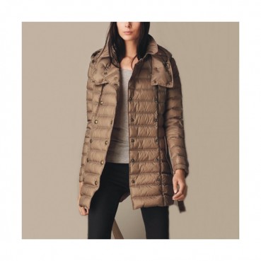 Burberry 2019 Womens Logo Goose Down Long Padding - 버버리 2019 여성 빈티지 로고 구스다운 롱패딩 Bur01570x.Size(m 