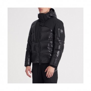 Shellac Mens Patch Logo Modern Duck Down Padding - 셸락 2019 남성 패치 로고 모던 덕다운 패딩 She01x