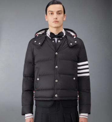 Thom Browne Mens Goose Down Padding - 톰브라운 남성 클래식 구스다운 봄버자켓  Tho0366x