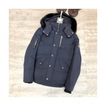 [매장판] Moose Knuckle 2019 Mens Logo Goose Down Padding - 무스너클 2019 남성 로고 구스다운 패딩 Moo0042x.Size(s 