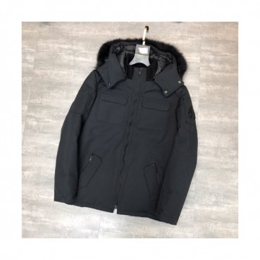 [매장판] Moose Knuckle 2019 Mens Logo Goose Down Padding - 무스너클 2019 남성 로고 구스다운 패딩 Moo0044x.Size(s 