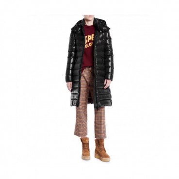 Moncler 2019  Womens Patch Logo Modern Long Down Padding - 몽클레어 2019 여성 패치 로고 모던 롱다운 패딩 Moc0847x.Size(xs 