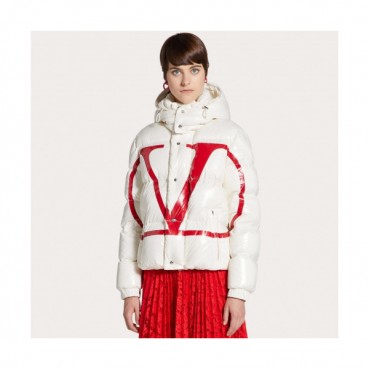 [매장판]]Valentino x Moncler 2019 Mm/Wm Big Logo Down Padding - 발렌티노 x 몽클레어 2019 여자  빅로고 다운 패딩 Val0270x.Size(m 