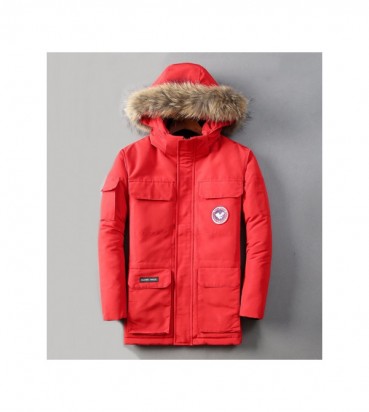 Canada goose 2019 Mens Patch Logo Casual Padding Parka - 캐나다구스 2019 남성 패치 로고 캐쥬얼 패딩파카 Can0153x.Size(m 