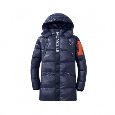 Moncler 2019 Mens Patch Logo Modern Long Down Padding - 몽클레어 2019 남성 패치 로고 모던 롱다운 무광패딩 Moc0811x.Size(m 