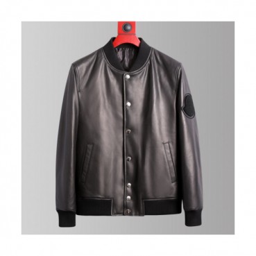 Moncler 2019 Womens Patch Logo Modern Leather Down Padding - 몽클레어 2019 여성 패치 로고 모던 레더 다운패딩 Moc0752x.Size(m 